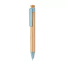 Pix din bambus, paie, ABS, materiale multiple, blue