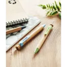 Pix din bambus, paie, ABS, materiale multiple, blue