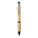 Pix din abs si bambus, materiale multiple, black