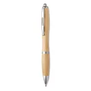 Pix din abs si bambus, materiale multiple, matt silver