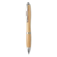 Pix din abs si bambus, materiale multiple, matt silver