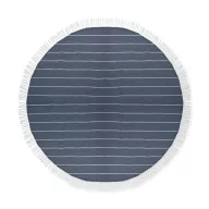   Prosop din bumbac rotund, diametru 150 cm, Everestus, PP7, albastru