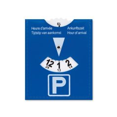 Card parcare din pvc, plastic, blue