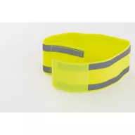 Banderola sport din lycra, materiale multiple, neon yellow