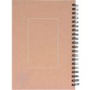 Agenda B6 cu spirala, 70 foi dictando, Everestus, 20IAN1758, Negru, Hartie