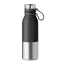 Sticla sport cu perete dublu de 600 ml, otel inoxidabil, silicon, Everestus, RA5, negru