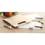   Set de colorat cu 6 creioane, ascutitoare si radiera, Everestus, 20IAN560, Bej, Carton