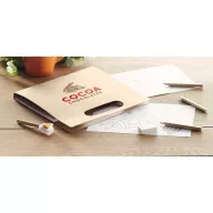   Set de colorat cu 6 creioane, ascutitoare si radiera, Everestus, 20IAN560, Bej, Carton