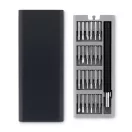 Set 24 surubelnite pentru reparatii, Everestus, 20IAN909, Negru, Metal, ABS