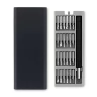   Set 24 surubelnite pentru reparatii, Everestus, 20IAN909, Negru, Metal, ABS