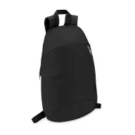   Rucsac sport cu buzunar exterior, Everestus, 20IAN1333, Negru, Poliester 600D