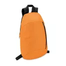 Rucsac sport cu buzunar exterior, Everestus, 20IAN1336, Portocaliu, Poliester 600D