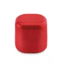 Balsam pt buze in cutie cubica, materiale multiple, red