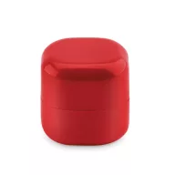 Balsam pt buze in cutie cubica, materiale multiple, red