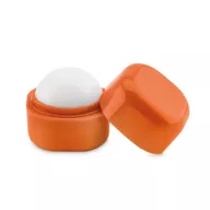 Balsam pt buze in cutie cubica, materiale multiple, orange