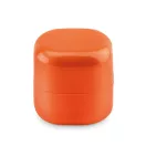 Balsam pt buze in cutie cubica, materiale multiple, orange