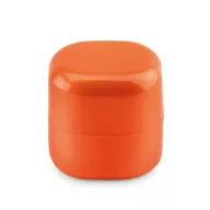 Balsam pt buze in cutie cubica, materiale multiple, orange
