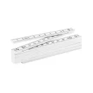 Metru pliabil tamplarie de 1m, plastic, white