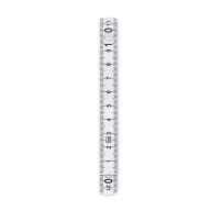 Metru pliabil tamplarie de 1m, plastic, white