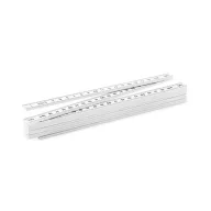 Metru pliabil tamplarie de 2m, plastic, white