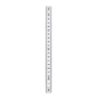 Metru pliabil tamplarie de 2m, plastic, white