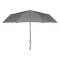 Umbrela pliabila 21 inch, poliester 190T, lemn, Everestus, UP5, gri