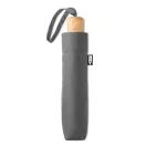 Umbrela pliabila 21 inch, poliester 190T, lemn, Everestus, UP5, gri