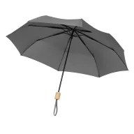   Umbrela pliabila 21 inch, poliester 190T, lemn, Everestus, UP5, gri
