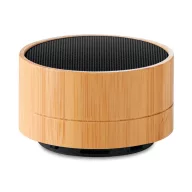 Boxa Bluetooth din bambus 3W, materiale multiple, black
