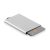Portcard din aluminiu cu protectie RFID, Everestus, RF03, argintiu mat, 65x7x100 mm