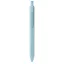 Pix cu buton din paie si PP, materiale multiple, blue