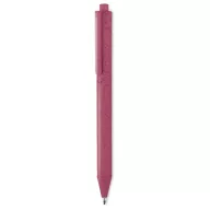 Pix cu buton din paie si PP, materiale multiple, red