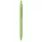 Pix cu buton din paie si PP, materiale multiple, green