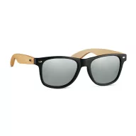   Ochelari de soare, Everestus, OSSG122, bambus, policarbonat, argintiu