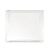 Husa cu fermoar pt. Cosmetice, pvc, transparent white