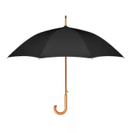   Umbrela de 23 inch, deschidere automata, rpet, 190T poliester, Everestus, UA43, negru