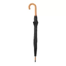 Umbrela de 23 inch, deschidere automata, rpet, 190T poliester, Everestus, UA43, negru