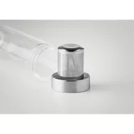   Bidon apa cu perete simplu 500 ml, sticla, Everestus, RA2, negru