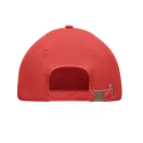 Sapca baseball, Unisex, 2502E14038, Everestus, Bumbac, Alb, Rosu