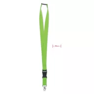   Lanyard cu carlig metalic, 2x90 cm, Everestus, 20SEP1401, Poliester, Verde