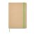 Agenda A5, dictando, coperta tare cu elastic, 80 pagini, Everestus, 9IA19276, Hartie, Verde