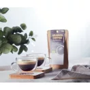 Set 2 cani espresso cu perete dublu, 90 ml, Everestus, 9IA19106, Bambus, Sticla, transparent