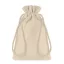 Punga mica din bumbac cu snur, Cotton, beige