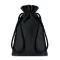 Punga mica din bumbac cu snur, Cotton, black
