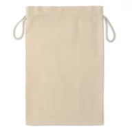 Punga mare din bumbac cu snur, Cotton, beige