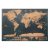 Harta Lumii razuibila, Everestus, 9IA19169, Hartie, Bej