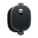 Caserola pranz, 21MAR1231, 1000 ml, 20x14x6.5 cm, Everestus, Polipropilena, Negru