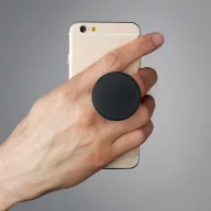 Suport telefon rotund, Item with multi-materials, black