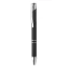Pix cu buton din paie si ABS, Item with multi-materials, black