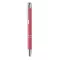 Pix cu buton din paie si ABS, Item with multi-materials, red